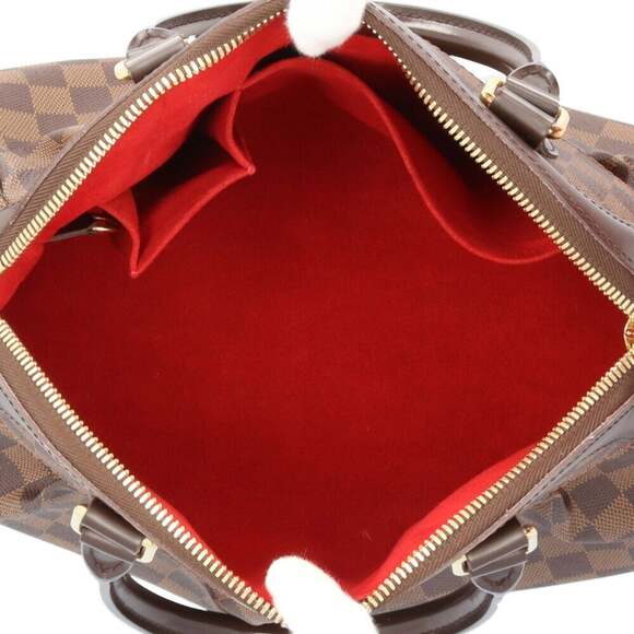 LOUIS VUITTON Authentic Brown Damier Canvas Shoulder Bag - Picture 6 of 13